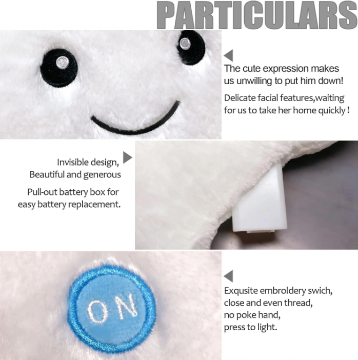 Light Up Sensory Star Plush 閃亮星星感官毛絨抱枕