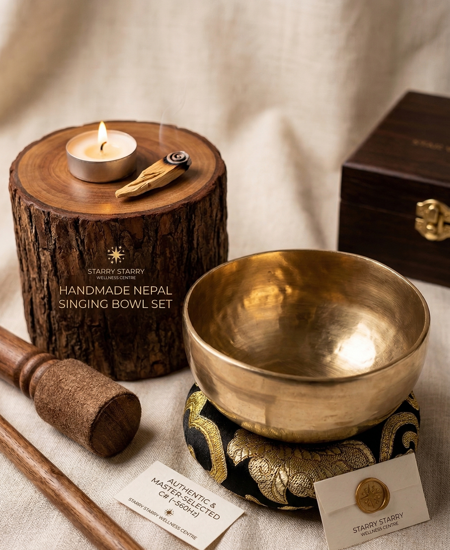 【名師嚴選】尼泊爾大師級手造頌缽 (~10cm)  (Master-Selected Nepal Handmade Singing Bowl - 10cm)