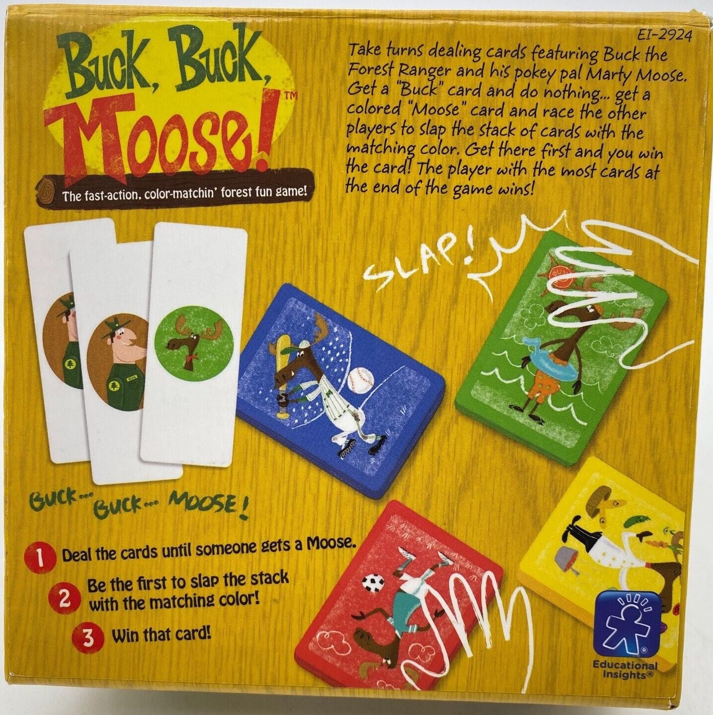 麋鹿遊戲訓練卡 (Buck Buck Moose Game Card)